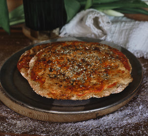 Alkaline Kamut Pizza - Dr Sebi Vegan Pizza
