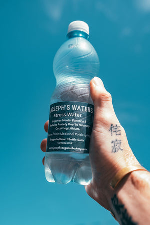 Stress Water - High Mineral Water for Stress and Anxiety Relief - Pack of 6