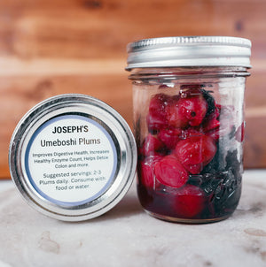 Umeboshi Fermented Pickled Plums - Nature's Probiotic